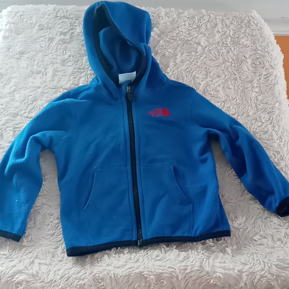 Cobalt blue northface zip up 12/18 months
